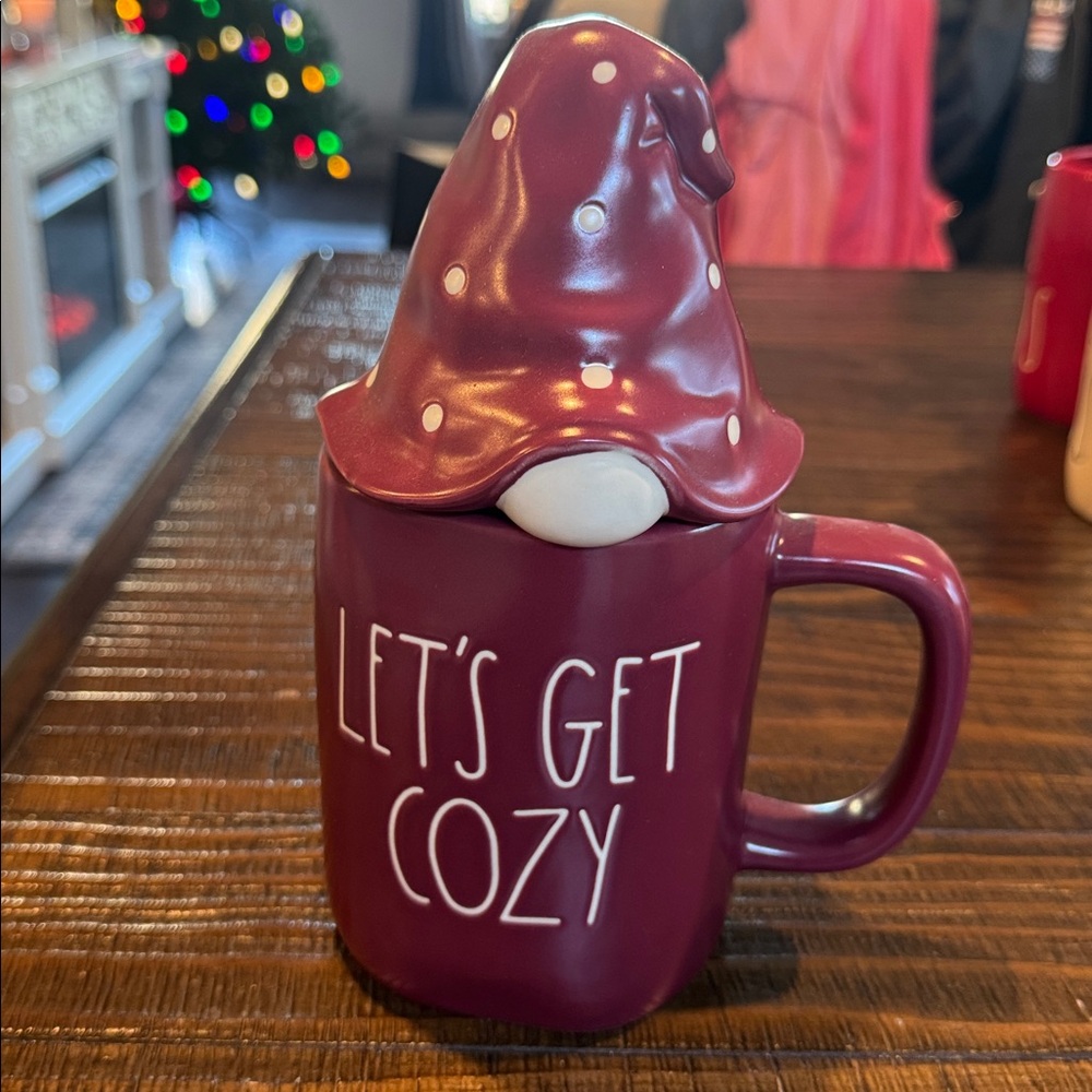Rae Dunn Let’s get cozy gnome coffee mug